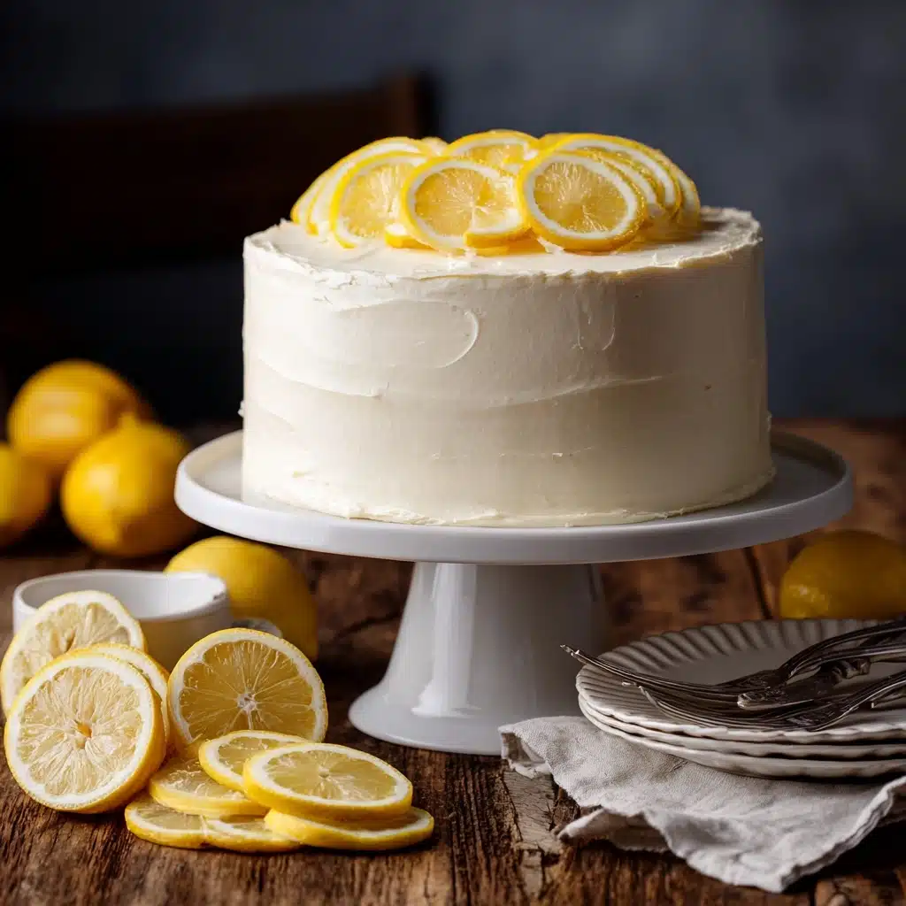 Lemon Curd Cake Recipe