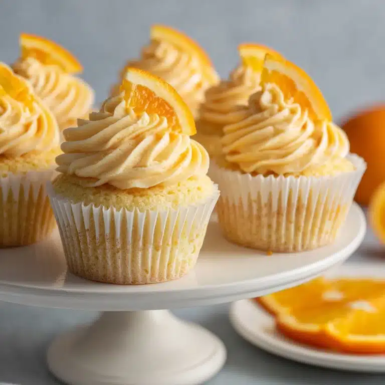 Orange Cupcakes Recipe