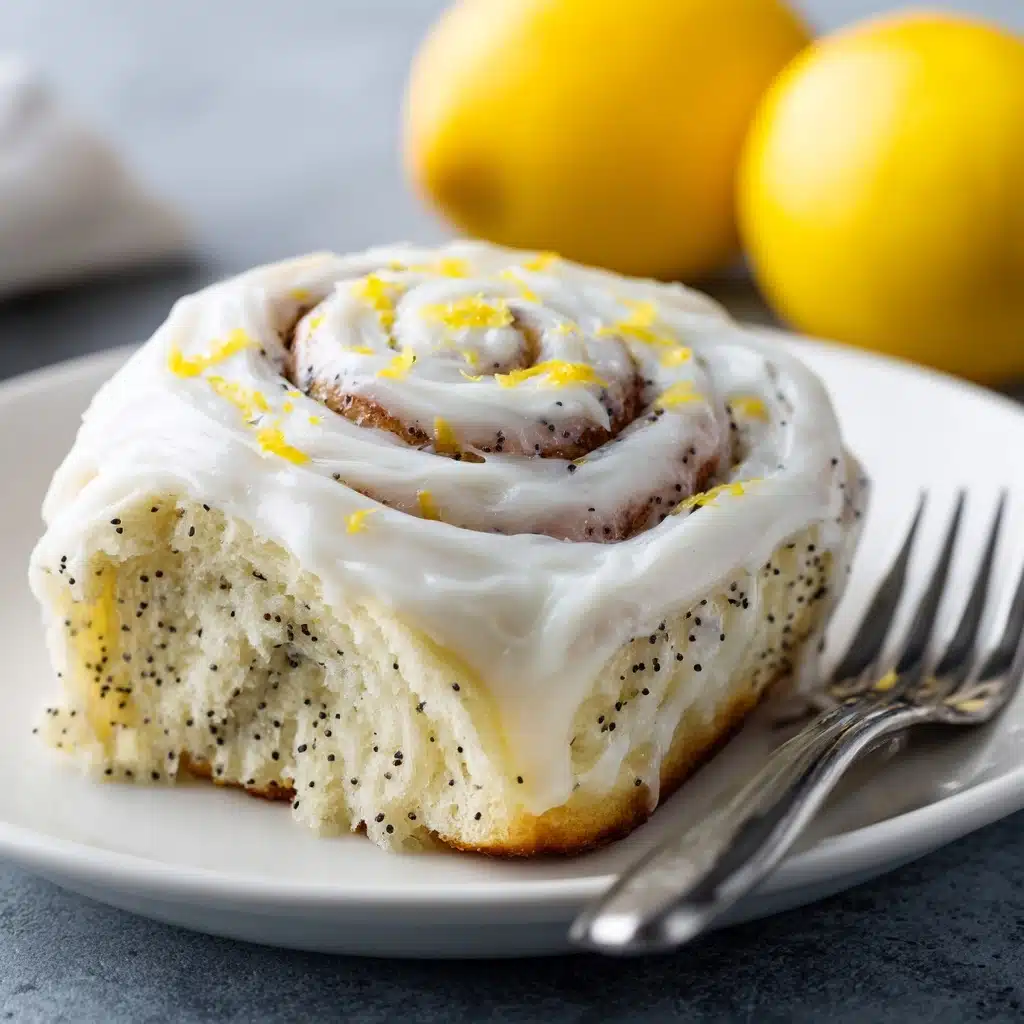 Lemon Poppy Seed Sweet Rolls Recipe - Recipe Image