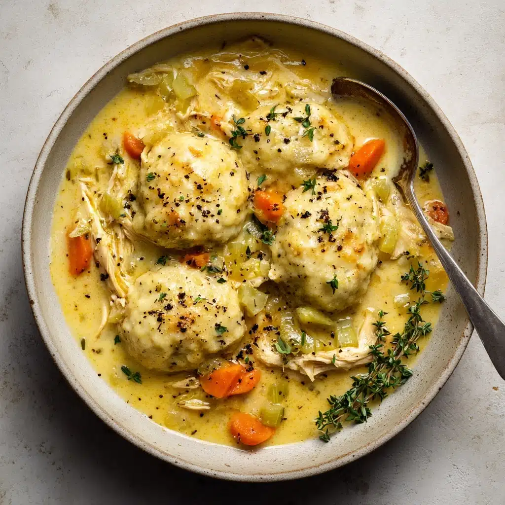 Creamy Chicken and Dumplings Recipe