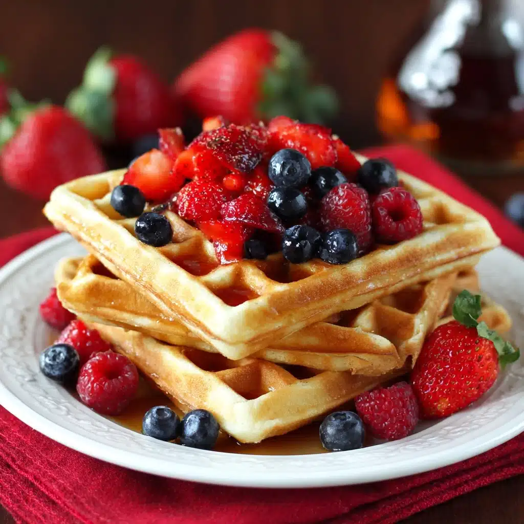 BEST Buttermilk Waffles Recipe