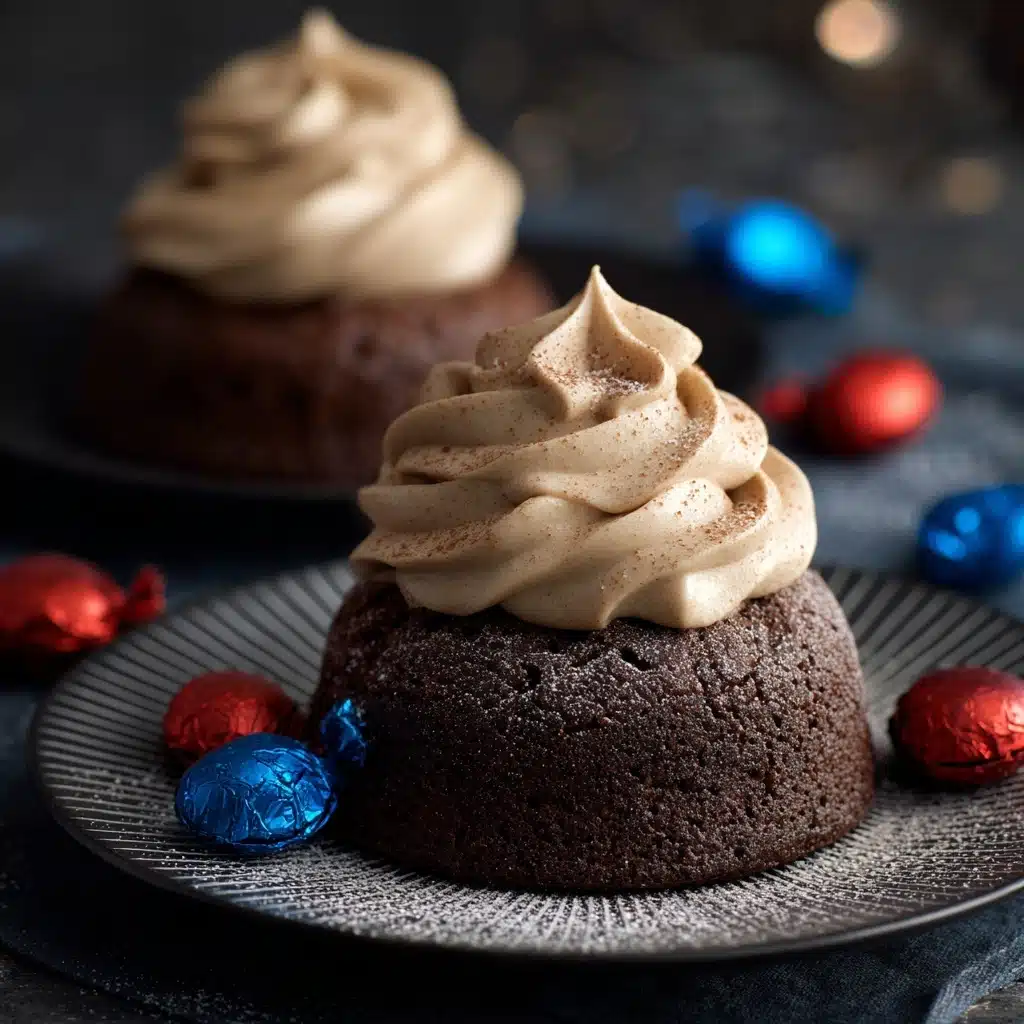 Easy Molten Chocolate Cupcakes Recipe - Recipe Image