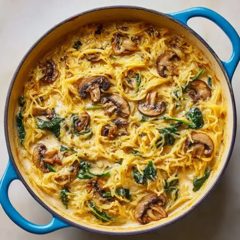 Cheesy Baked Spaghetti Squash Recipe