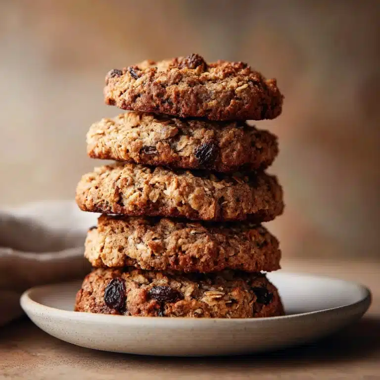 Raisin Walnut Oatmeal Cookies Recipe