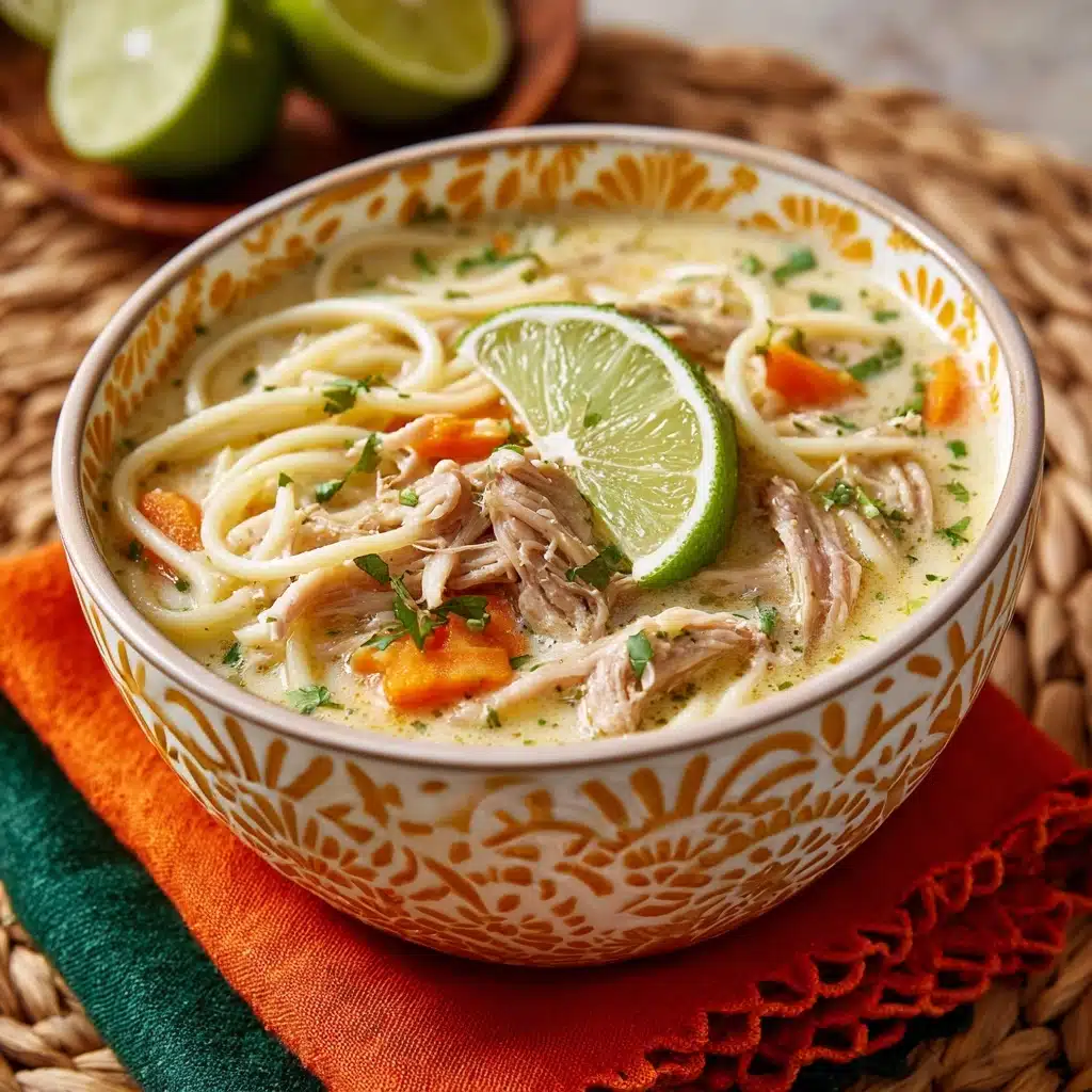 Thai Chicken Noodle Soup Recipe - Recipe Image