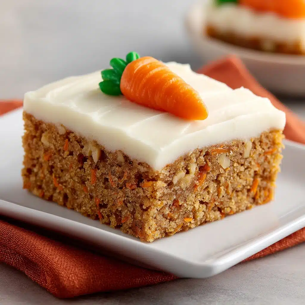 Carrot Cake Bars Recipe