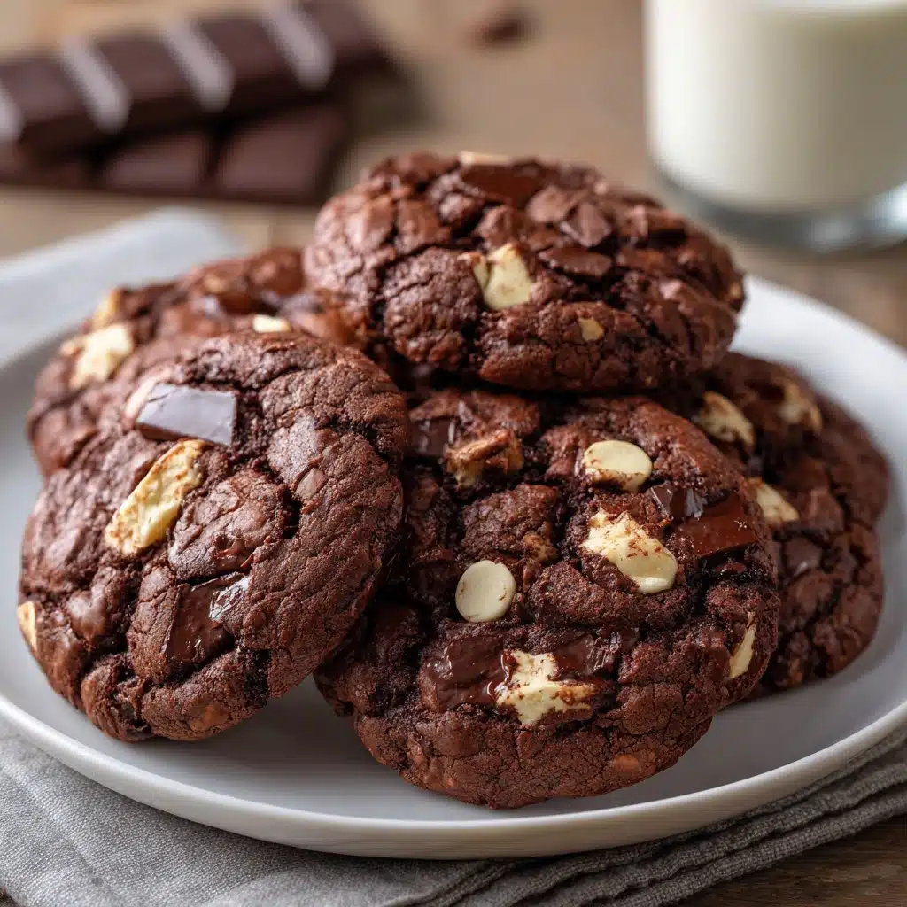 Triple Chocolate Cookies Recipe - Recipe Image