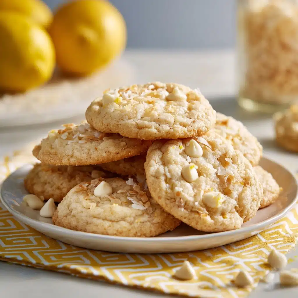 Lemon Coconut Cookies Recipe - Recipe Image