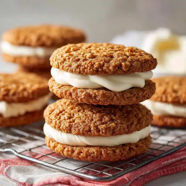 Homemade Oatmeal Cream Pies Recipe