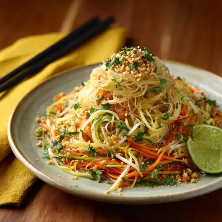 Spiralized Veggie Pad Thai Recipe