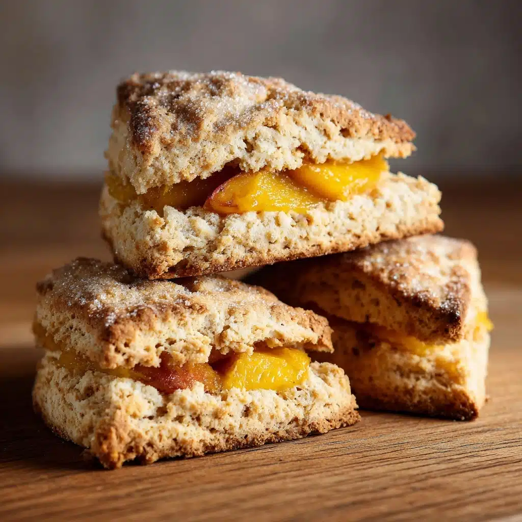 Peaches and Cream Scones Recipe