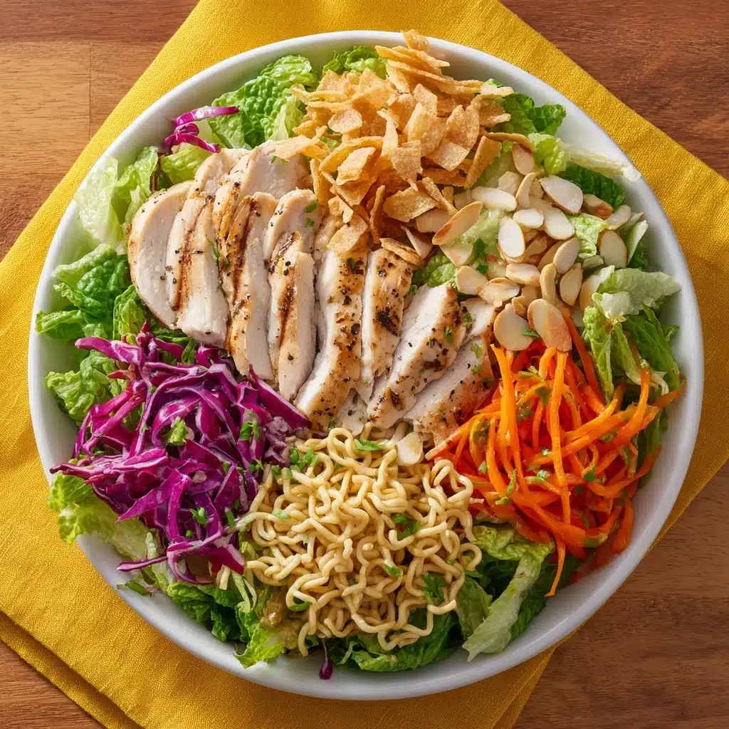Crisp and Crunchy Asian Ramen Salad Recipe - Recipe Image