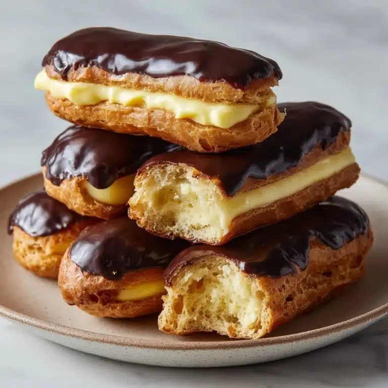 Homemade Eclairs Recipe