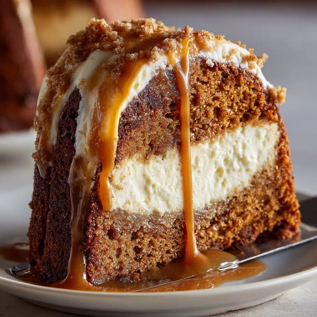 Pumpkin Cream Cheese Bundt Cake Recipe - Recipe Image