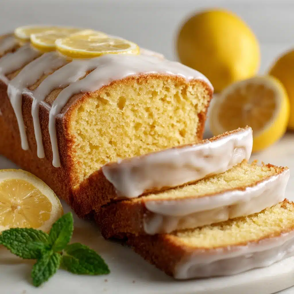 Iced Lemon Pound Cake Recipe
