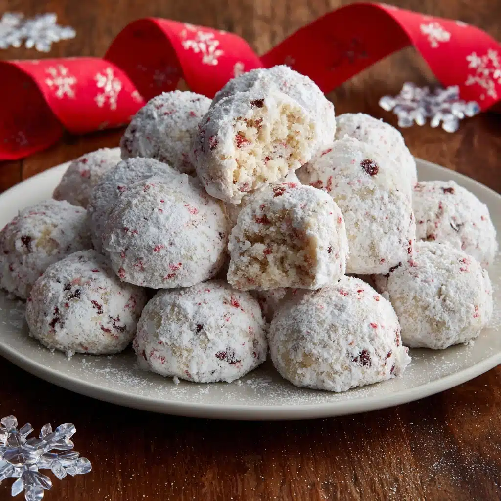 Peppermint Snowball Cookies Recipe - Recipe Image