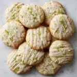 Glazed Coconut Lime Cookies Recipe