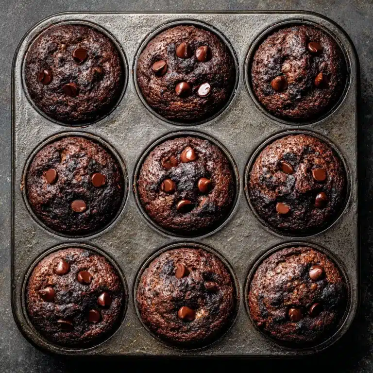 Double Chocolate Muffins Recipe