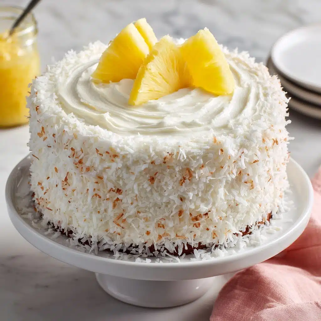 Pineapple Coconut Cake Recipe