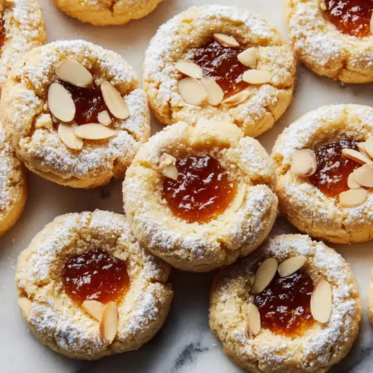 Apricot Cream Cheese Thumbprint Cookies Recipe