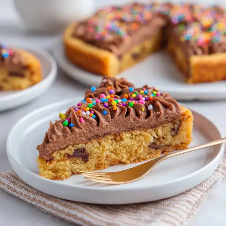 Chocolate Chip Cookie Cake Recipe