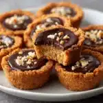 Peanut Butter Fudge Puddles (Cookie Cups) Recipe