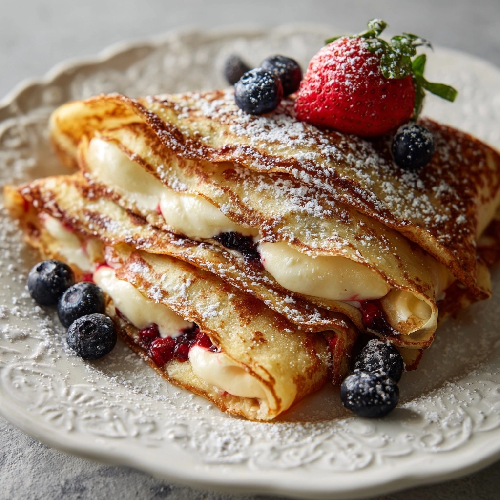 How to Make Crepes Recipe - Recipe Image