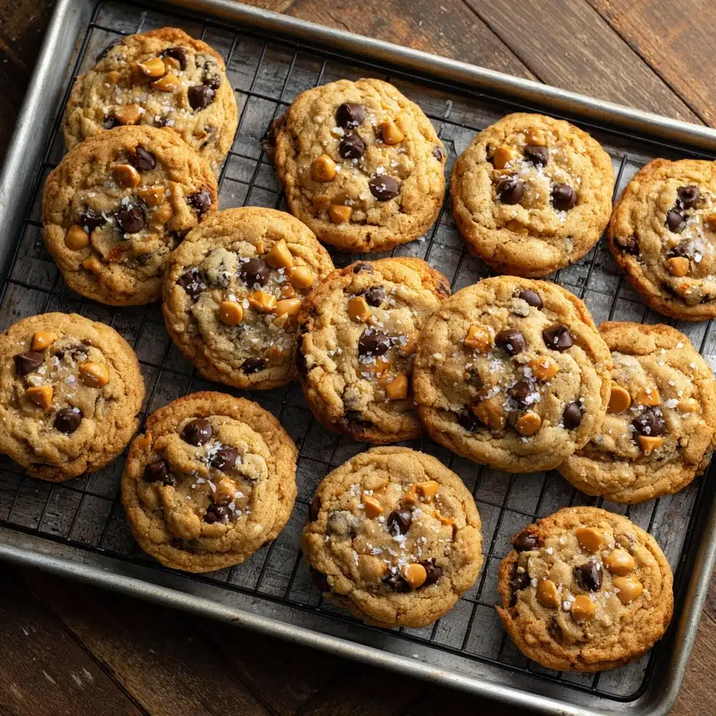 Brown Butter Toffee Chocolate Chip Cookies Recipe - Recipe Image