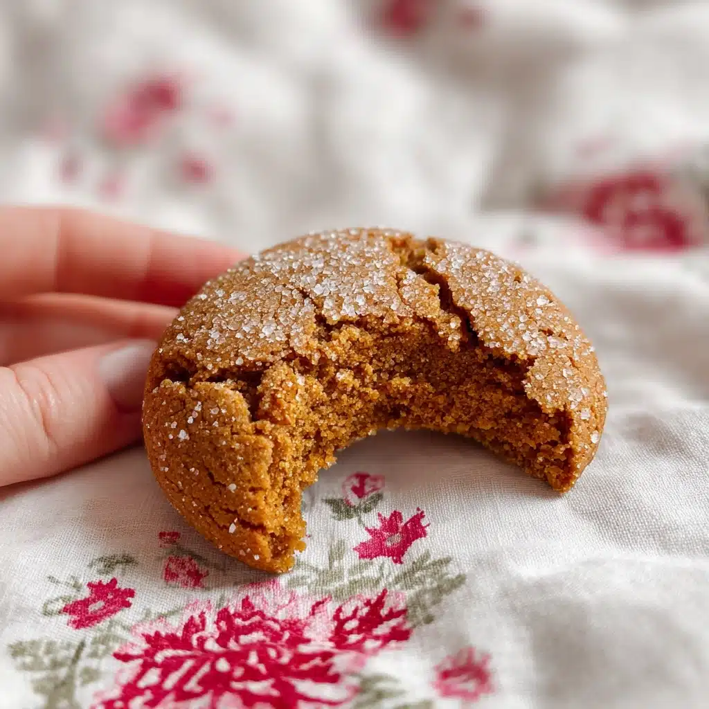 Chewy Spiced Molasses Cookies Recipe - Recipe Image