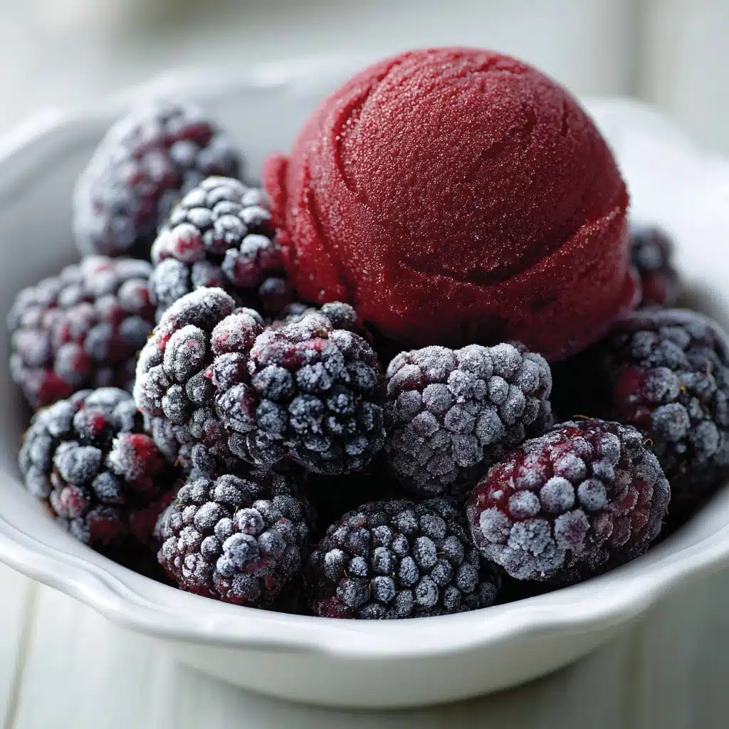Blackberry Sorbet Recipe