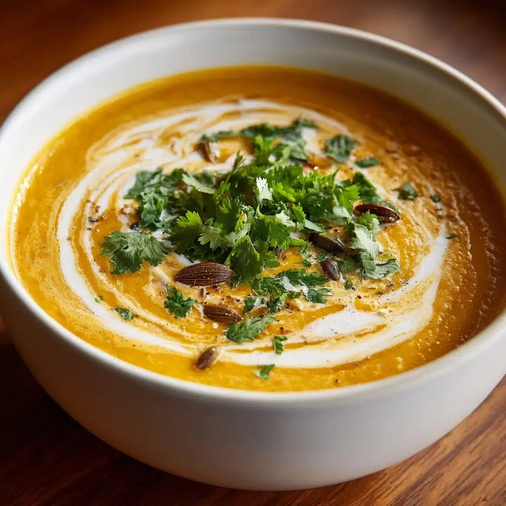 Curried Lentil Soup with Coconut Milk Recipe - Recipe Image