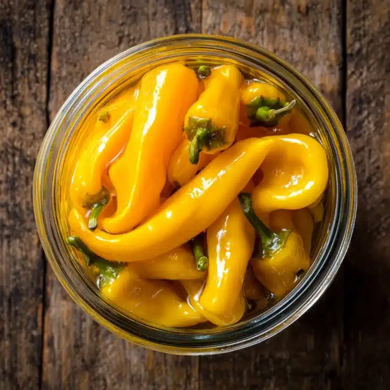 Brine-Pickled (Fermented) Peperoncini Recipe