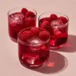 Raspberry Shrub with Hibiscus and Rose Hips Recipe
