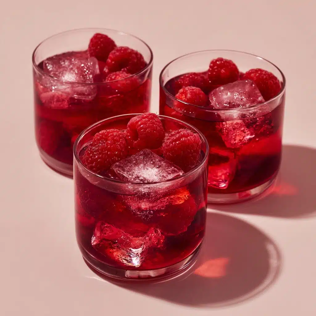 Raspberry Shrub with Hibiscus and Rose Hips Recipe