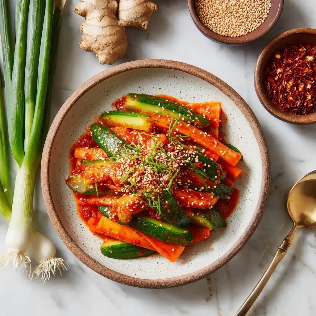 Cucumber Kimchi Recipe