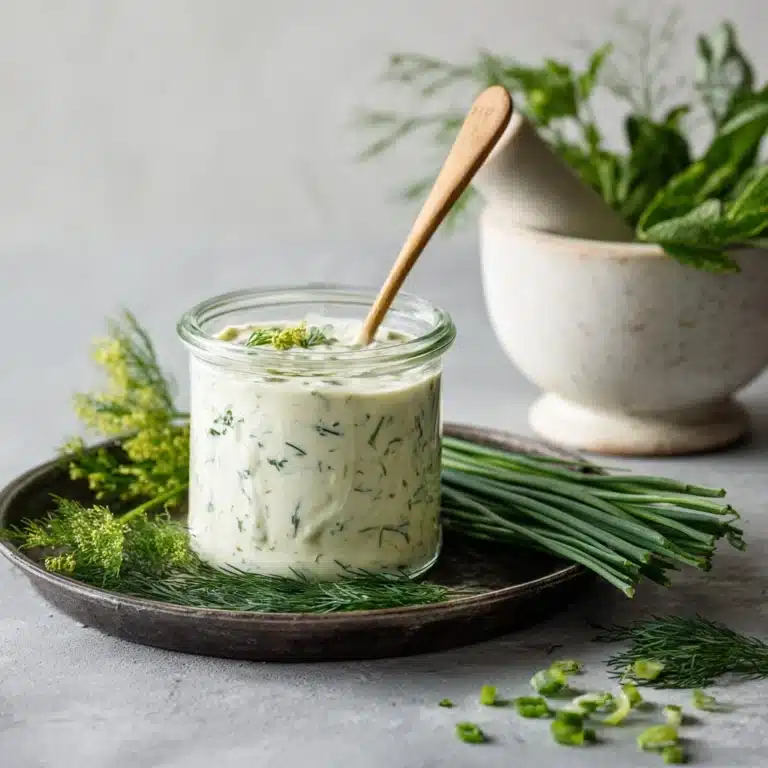 Homemade Kefir Ranch Dressing Recipe