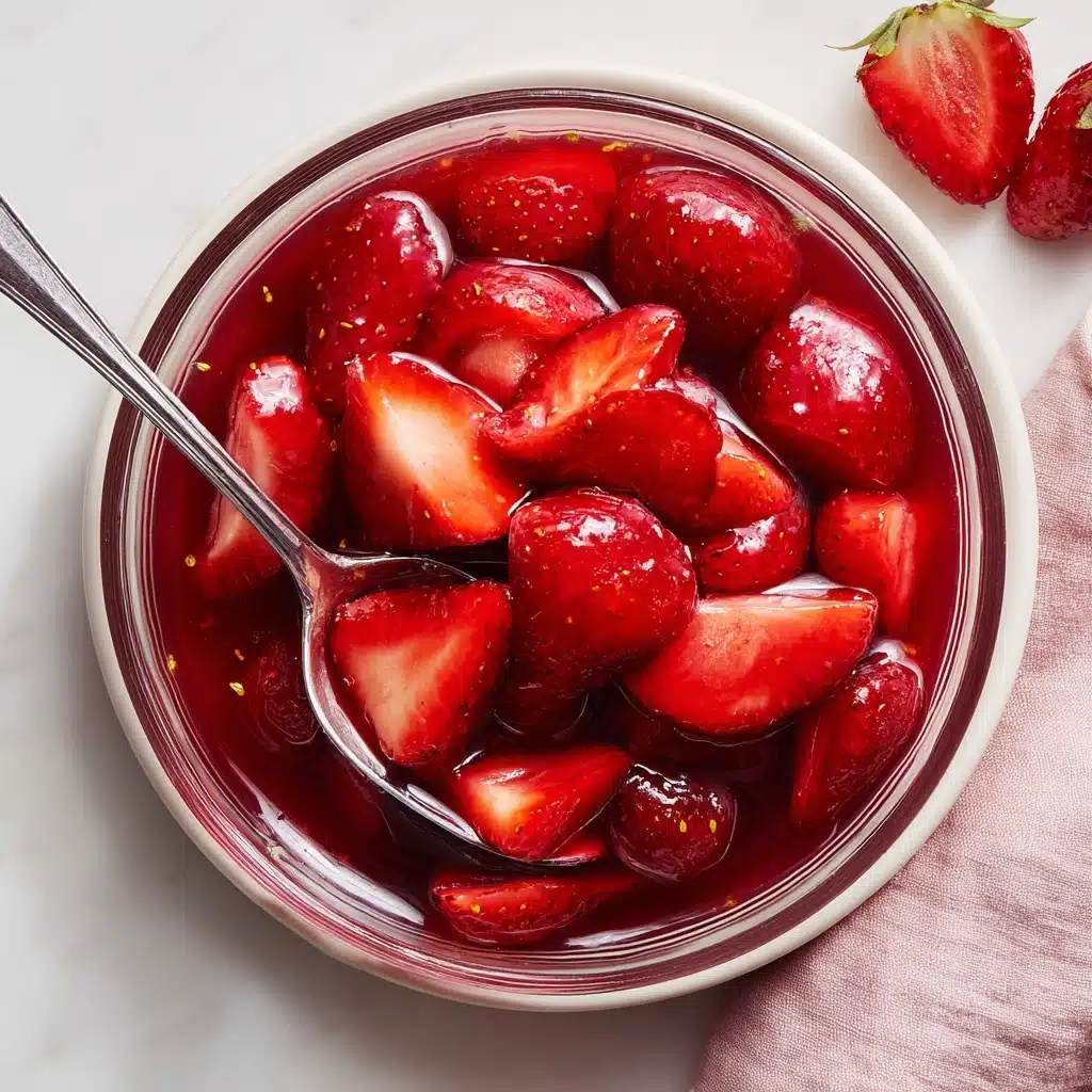 Roasted Strawberries Recipe