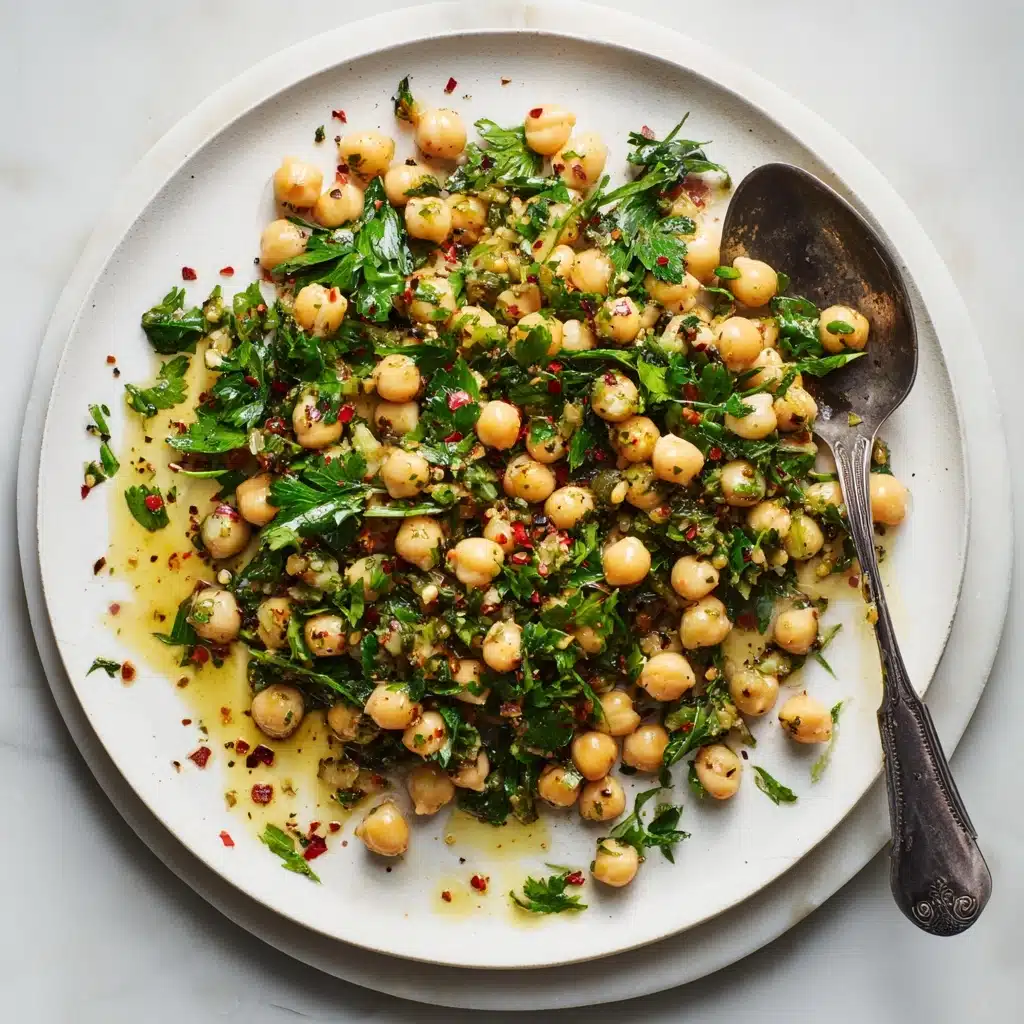 Marinated Chickpeas Recipe - Recipe Image
