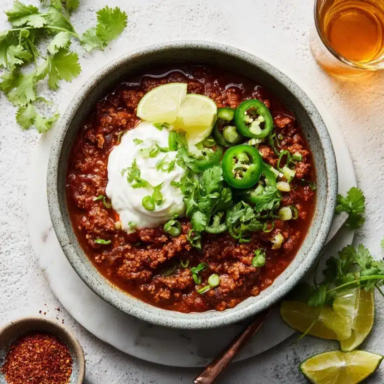Bison Chili Recipe