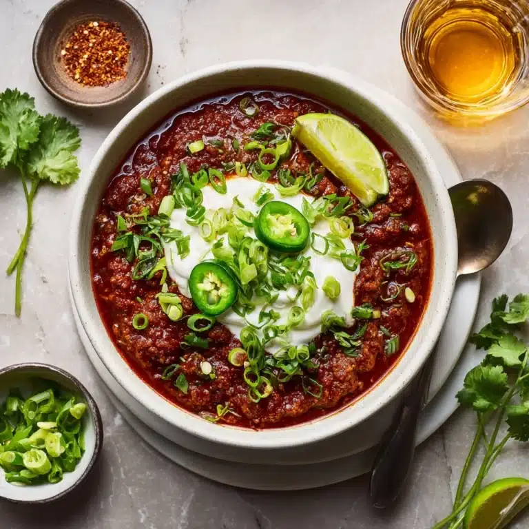 Bison Chili Recipe