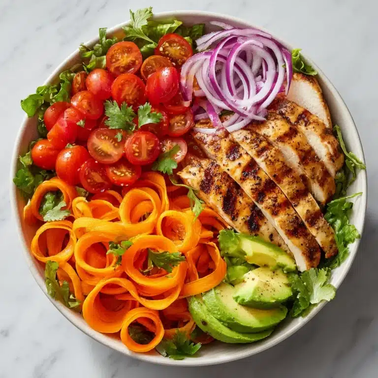 Hawaiian Chicken Salad Bowl Recipe
