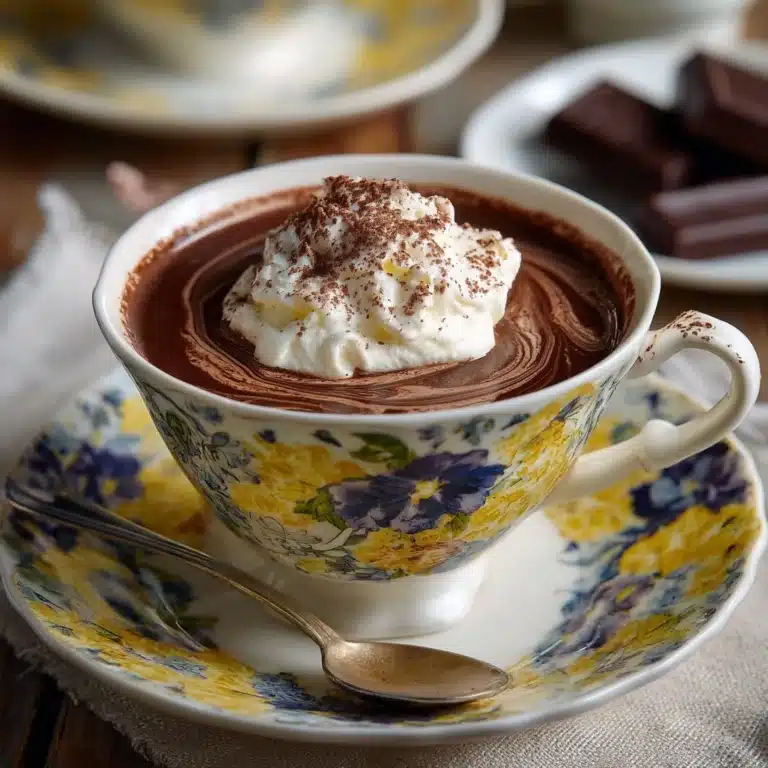 French Hot Chocolate Recipe