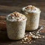 Cinnamon Bun Overnight Oats Recipe