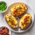 Air Fryer Twice Baked Potatoes Recipe