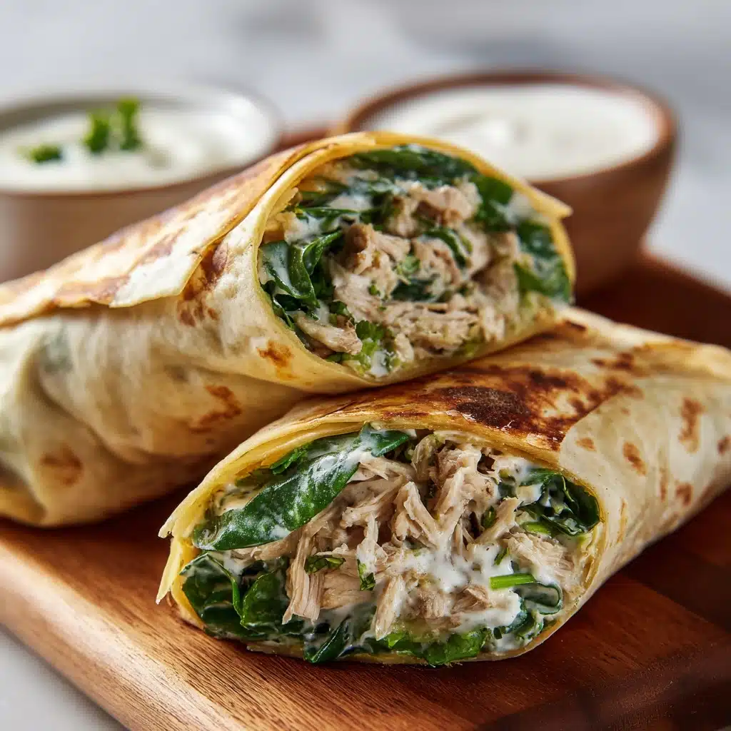 Chicken Caesar Wraps Recipe - Recipe Image