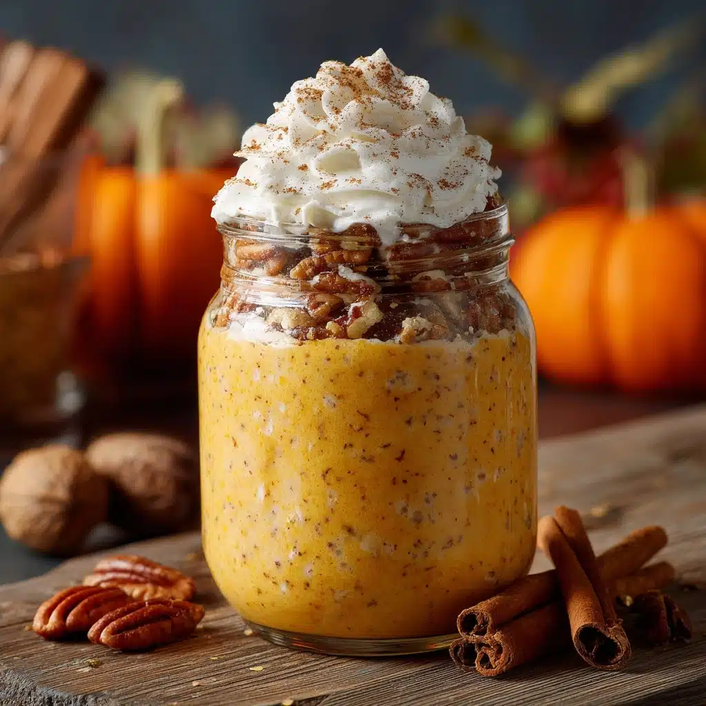 Pumpkin Pie Overnight Oats Recipe - Recipe Image