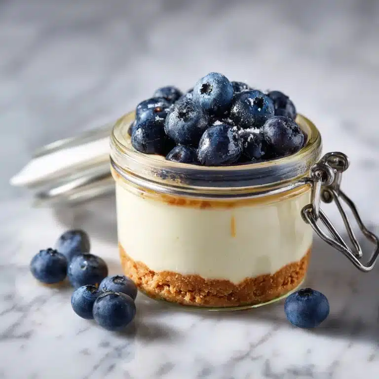 High Protein Cheesecake Jars Recipe