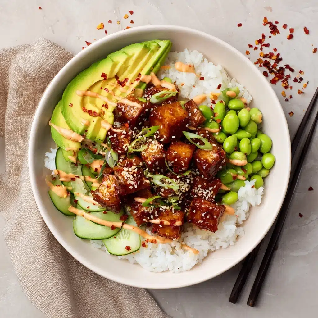 Spicy Sriracha Salmon Bowls Recipe - Recipe Image