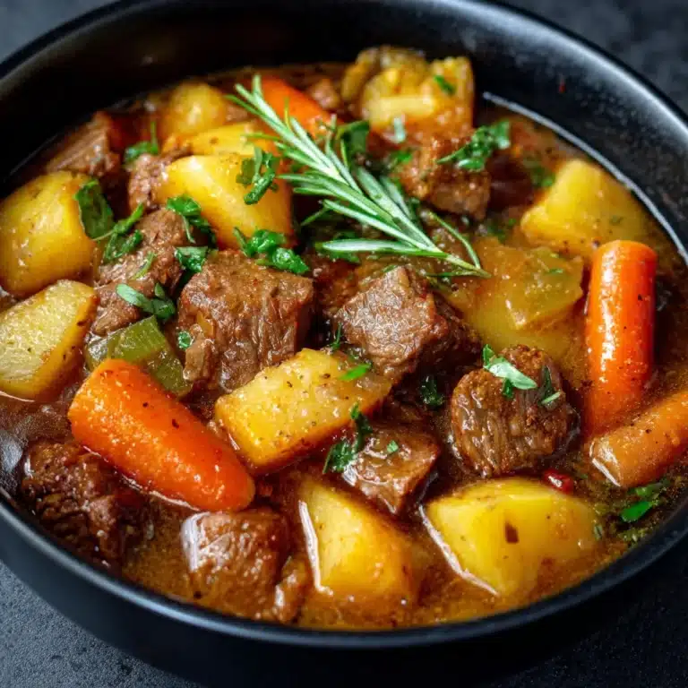 Crockpot Beef Stew Recipe