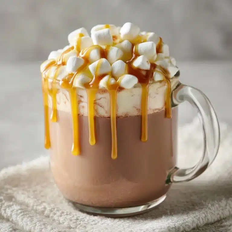 Salted Caramel Hot Chocolate Recipe